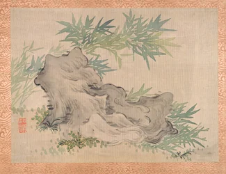 Bamboo and Rocks, 1851